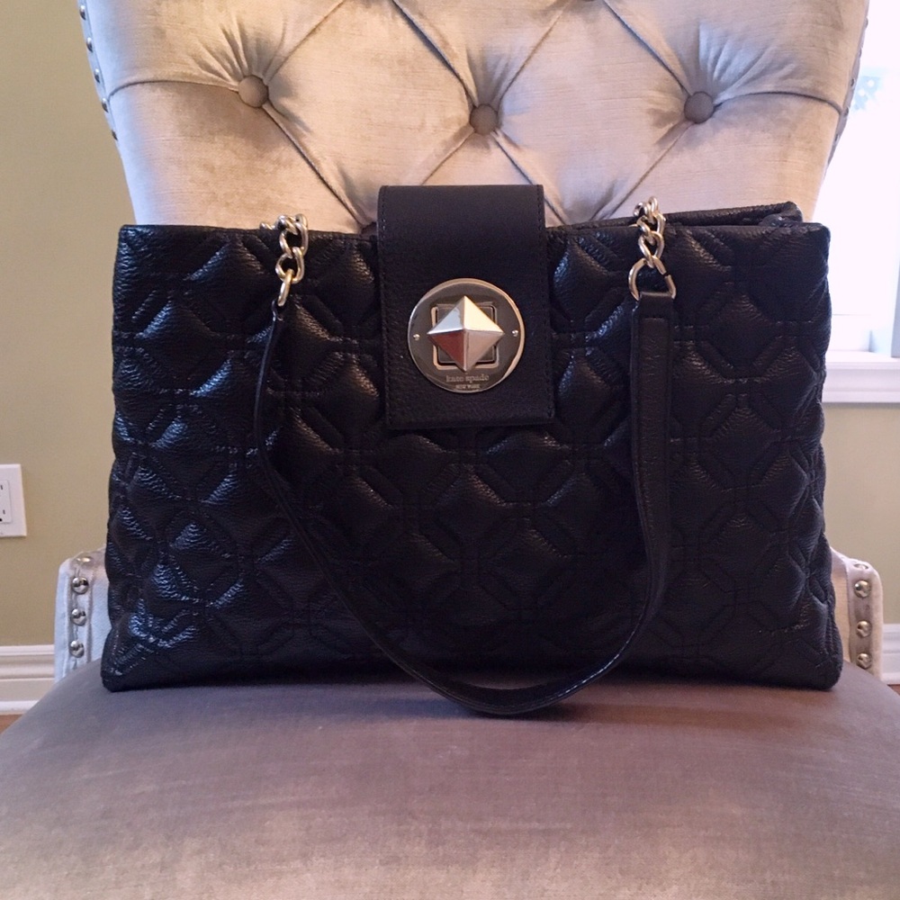 Kate Spade Quilted bag / large size / Authentic